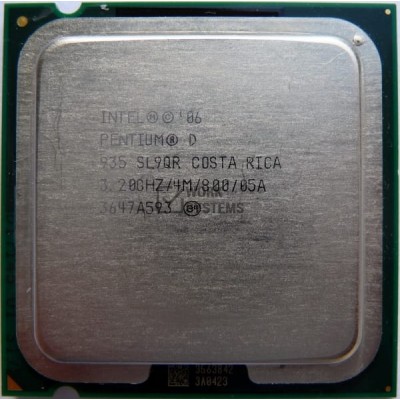 Процессор D935 Intel 3200Mhz