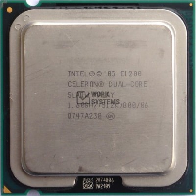 Процессор E1200 Intel 1600Mhz