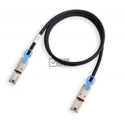Кабель LENOVO Lenovo Storage V3700 V2 1.5m 12Gb SAS Cable (mSAS HD) [01DC677]