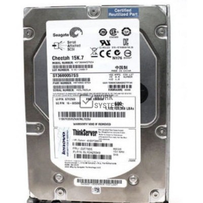 Жесткий диск Lenovo SL10A28349 600Gb 15000 SAS 3,5" HDD
