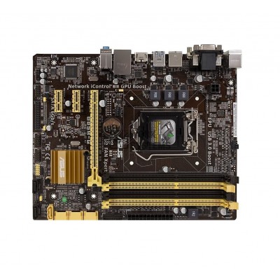 B85M-G Материнская плата Asus LGA1150 DSUB+DVI+HDMI GBLAN SATA MICROATX 4DDR3