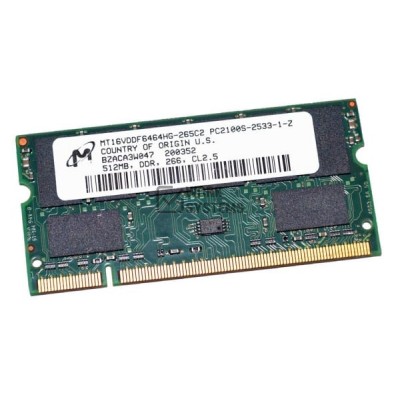 Оперативная память Micron MT16VDDF6464HG-265C2 DDR 512Mb