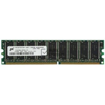 Оперативная память Micron MT18VDDF6472DG-335G2 DDR 512Mb