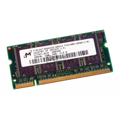 Оперативная память Micron MT8VDDT3264HDG DDR 256Mb