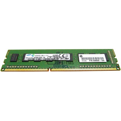 Оперативная память HP DIMM 4GB PC3-12800U DPC NOREG NOECC [698650-154]