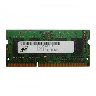 Оперативная память Micron 4GB DDR3-1600MHz PC3-12800 non-ECC Unbuffered CL11 204-Pin SoDimm 1.35V Low Voltage Memory Module [MT8MTF51264HSZ-1G6E1]