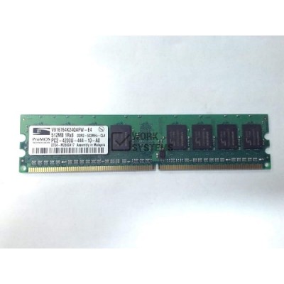 Оперативная память ProMOS V916764K24QAFW-E4 DDRII 512Mb