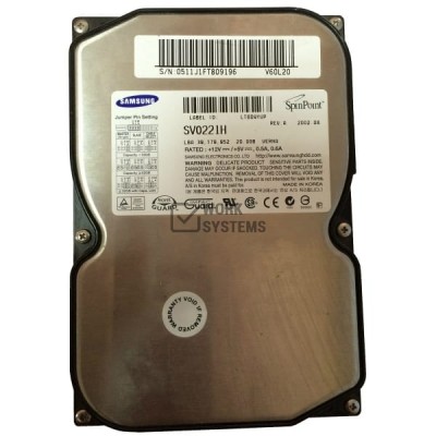 Жесткий диск Samsung SV0221H 20Gb 5400 IDE 3.5" HDD