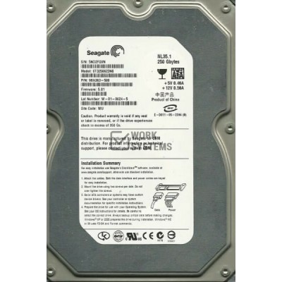 Жесткий диск Seagate 9BA363 250Gb  SATA 3,5" HDD