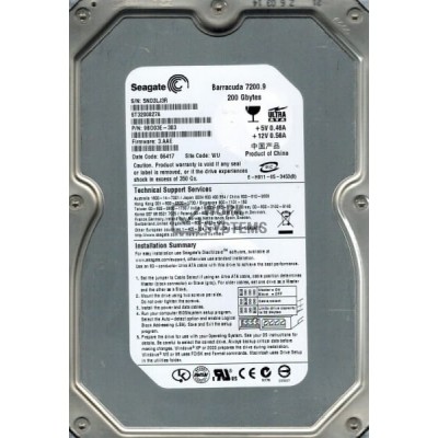 Жесткий диск Seagate 9BD03E 200Gb 7200 IDE 3.5" HDD