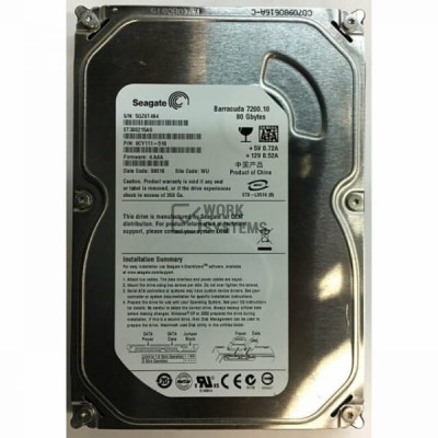 Жесткий диск Seagate 9CY111 80Gb 7200 SATAII 3.5" HDD