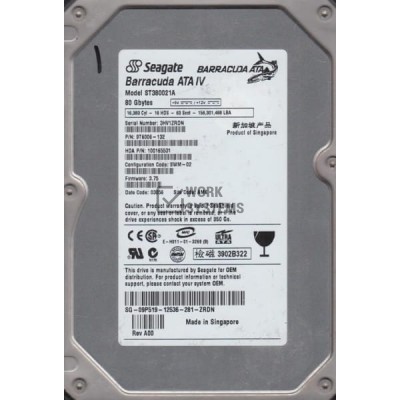 Жесткий диск Seagate 9T6006 80Gb 7200 IDE 3.5" HDD