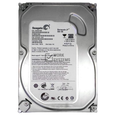 Жесткий диск Seagate 9TN142 500Gb  SATAII 3,5" HDD