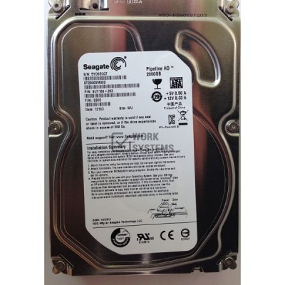 Жесткий диск Seagate 9UY166 2Tb  SATAII 3,5" HDD