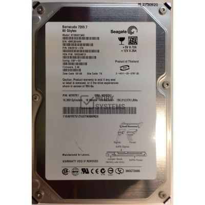 Жесткий диск Seagate 9W2812 80Gb  SATA 3,5" HDD