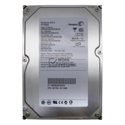 Жесткий диск Seagate 9W4004 40Gb 7200 IDE 3.5" HDD