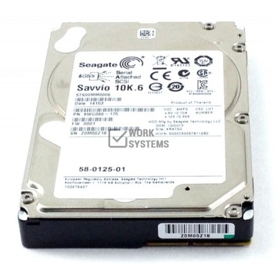 Жесткий диск Seagate 9WG066 600Gb  SAS 2,5" HDD