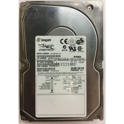 Жесткий диск Seagate ST336704LWV 36,7Gb 10000 U160SCSI 3.5" HDD