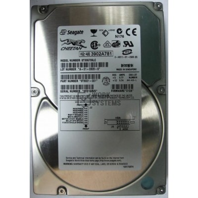 Жесткий диск Seagate 9T9001-001 36,7Gb  U160SCSI 3.5" HDD