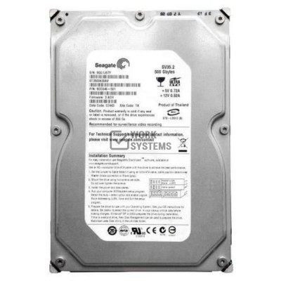Жесткий диск Seagate ST3500630NA 500Gb 7200 IDE 3.5" HDD
