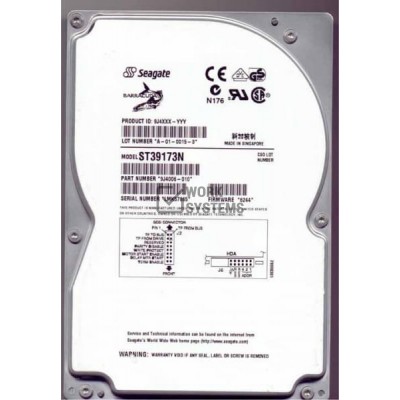 Жесткий диск Seagate ST39173N 9,1Gb 7200 U20SCSI 3.5" HDD