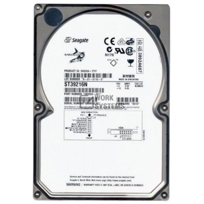 Жесткий диск Seagate ST39216N 9,2Gb 7200 U20SCSI 3.5" HDD