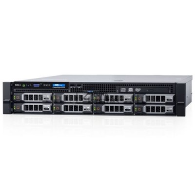 Сервер DELL POWEREDGE R530 V3 V4 8B BASE BROADCOM 5720 GBE QP IDRAC8 ENT BEZEL RAILS [210-ADLM-102]