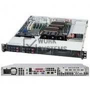 Supermicro 111TQ-600CB 1U RACKMOUNT 4BAY BLACK 441W 3XFAN I/O REAR WINDOW [CSE-111TQ-600CB]