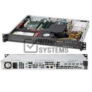 Supermicro 1U RM ATX Black 1-Bay 260W ATX 12V CD [CSE-512F-260B]