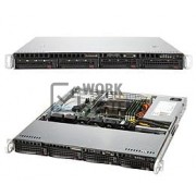 Supermicro 1U RM BB BLACK AM3+ 1600MHZ 4X SATA 350W H8SML-IF 813MT-350CB [AS -1012A-MTF]