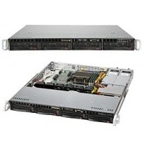 Supermicro 1U RM BB BLACK AM3+ 1600MHZ 4X SATA 400W RPS H8SML-7F [AS -1012A-M73RF]