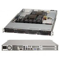 Supermicro 1U RM BB Black Xeon-DP 1600MHZ 4-Bay 600W [SYS-6017R-NTF]