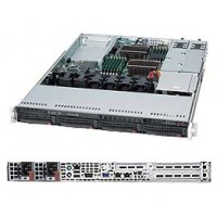 Supermicro 1U RM Black XEON-DP 800MHz 4XSATA 650W 96GB PCIE RPS IPMI [SYS-6016T-NTRF]