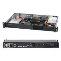 Supermicro SuperChasis SC510L-200B System Cabinet - Rack-mountable - Black - 1U - 1 x [CSE-510L-200