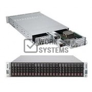 Supermicro 2U RM BB BLK C32 1600MHZ 24BAY 1280W RPS CSE-217HD-R1K28BP H8DCT [AS -2122TC-DL6RF4]