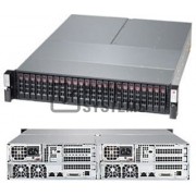 Supermicro 2U Xeon E5-2400 2XSOCKET B2 24X2.5 HS SAS SATA [SSG-2027B-DE2R24L]