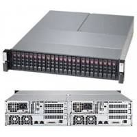 Supermicro 2U Xeon E5-2400 2XSOCKET B2 24X2.5 HS SAS SATA [SSG-2027B-DE2R24L]