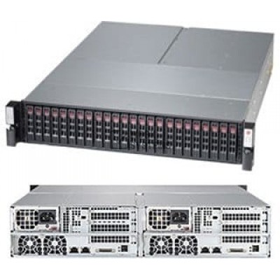 Supermicro 2U Xeon E5-2400 2XSOCKET B2 24X2.5 HS SAS SATA [SSG-2027B-DE2R24L]