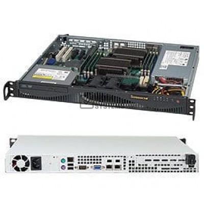 Supermicro 350W High-Efficiency Power Supply Gold Level (80 Plus), 2x 3.5 Internal Dri[CSE-512F-350
