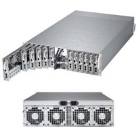 Supermicro 3U Microcloud System, X9SCD+-F, Cse-939H-R1K63B [SYS-5037MC-H12TRF]