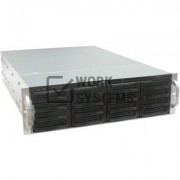 Supermicro 3U RM Xeon-DP 16 SAS/SATA Bays 7FH/FL I/O XPNDR 800W RPS Black [CSE-836E1-R800B]