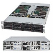 Supermicro 4 Nodes Share One 2U Chassis, 6026TT-Ibqf [SYS-6026TT-IBQF]