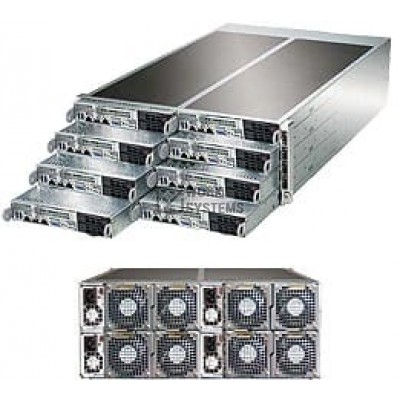 Supermicro 4U Int S BR Fattwin 8N 2.5 inch LSI [SYS-F617R2-F73]