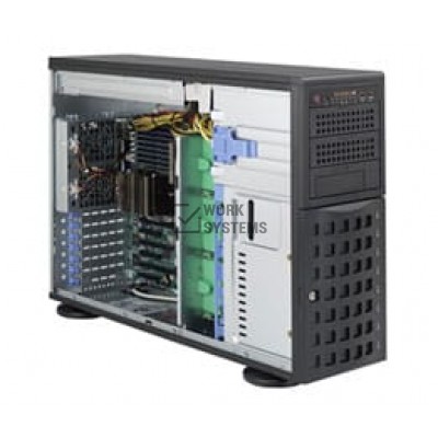 Supermicro 4U Tower Black SATA 5.25 Bays 8 Hotswap EATX3 800W RPS [CSE-745TQ-R800B]