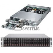 Supermicro SuperServer 2027PR-HC1FR Barebone System - 2U Rack-mountable - Intel C60[SYS-2027PR-HC1F