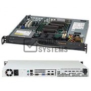 Supermicro 512F-280B Chassis - Rack-mountable - Black [CSE-512F-280B]