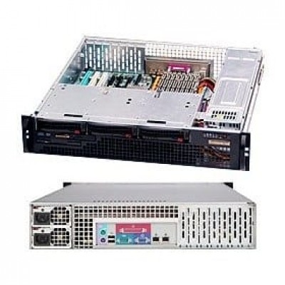 Supermicro 700W Redundant Power Supply, 3X 3.5 Hot-Swap Drive Bays [CSE-825MTQ-R700LPB]