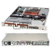 Supermicro 811TQ-280 Chassis - Rack-mountable - Beige [CSE-811TQ-280]