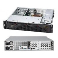 Supermicro 823MTQ-R700U 2U RACKMOUNT 3BAY BLACK 700W REDUNDANT POWER SUPPLY PFC EAT[CSE-823MTQ-R700