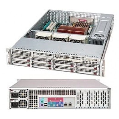 Supermicro 825S2-R700LPVB Chassis - Rack-mountable - Black [CSE-825S2-R700LPB]